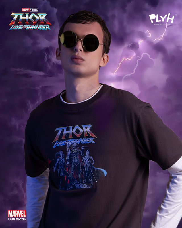 Thor Love and Thunder Grey Logo